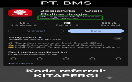 JogjaKita di Google Play Store
