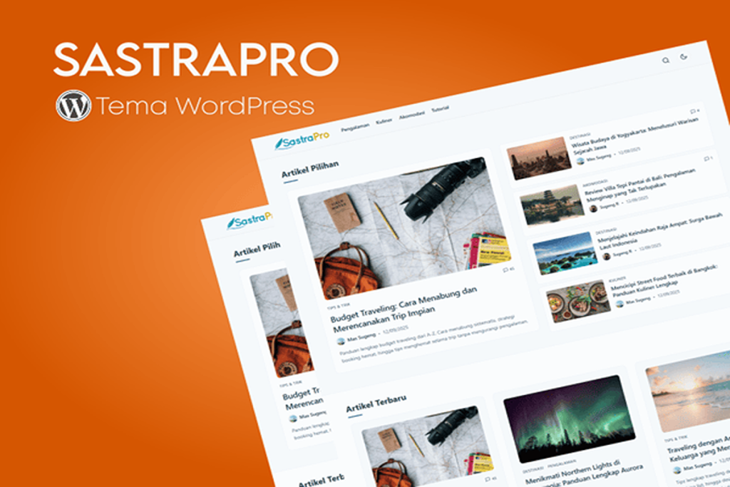 demo SastraPro template